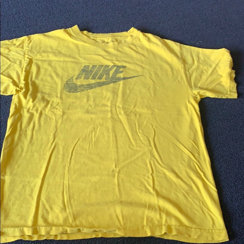 Yellow Nike T-shirt